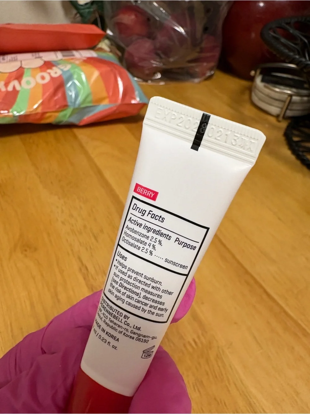 Some By Mi ~ V10 HYAL Lip Sun Protector SPF 15, full Sz 0.23oz, BNIB, exp: 02/28